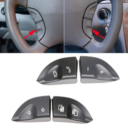 ya 23 10.7 baidi Steering Wheel Control Button Switch Cover for Mercedes W220 W215 Black Parta