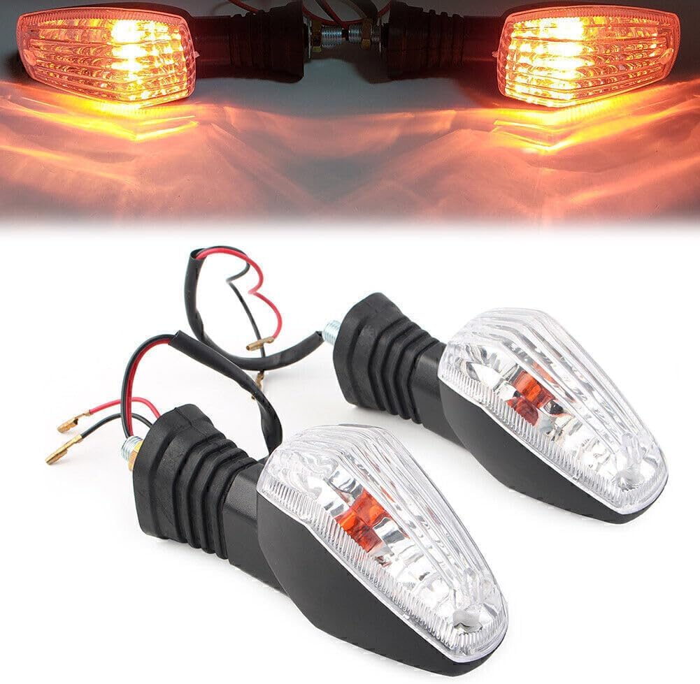 ya 2 8.15 Clear Turn Signal Lights for Suzuki GSXR 600 GSXR 750 2004-2005 GSXR1000 03-2004