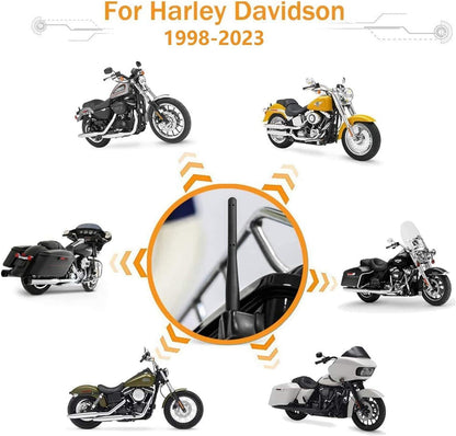 ya 4 8.24 baidi 5 inch Short Antenna Mast for Harley-Davidson Road Street Electra Tour Glide
