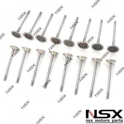 ya 4 8.24 baidi 16X Mahle 6mm Intake Exhaust Valves Set for Audi A4 A5 for VW GTI for Tiguan for Passat 2.0T