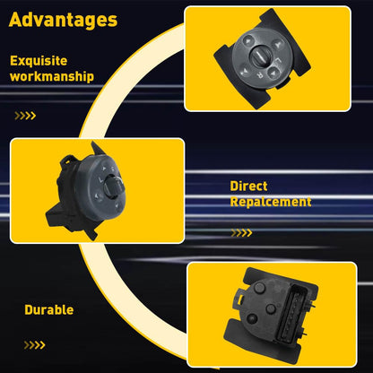 ya 8 8.24 baidi Power Mirror Switch for 95-99 Chevy for GMC C K 1500/2500/3500 Pickup Truck Suburban