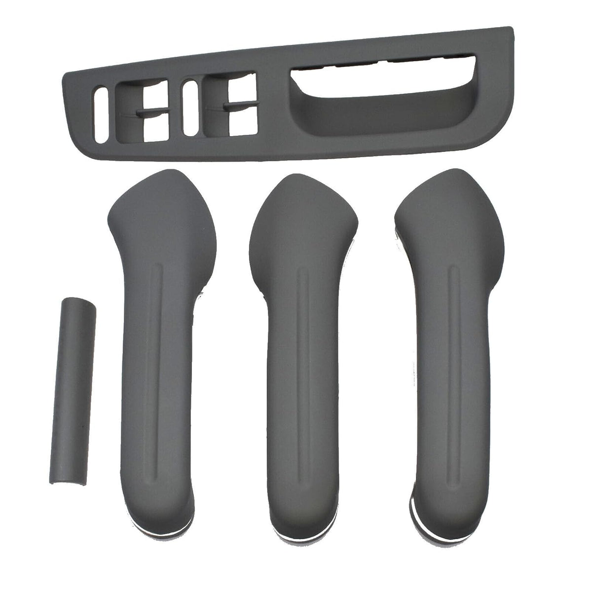 ya 4 8.8 Suitable for VW Golf MK4 Gray Interior Door Grab Handle Cover Switch Frame Decoration 5 Pieces