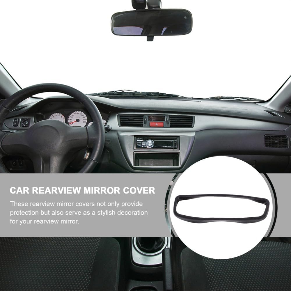 ya 13 9.15 baidi Rear View Mirror Protective Cover Car Rearview Decor