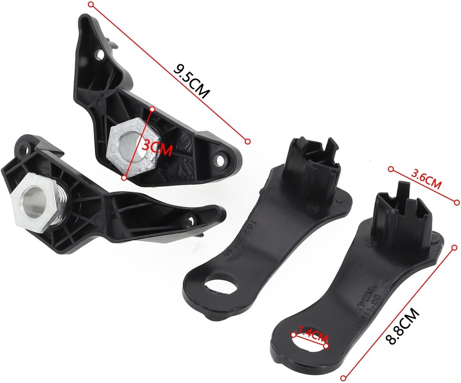 ya 6 8.24 baidi Headlight bracket 6346942478 (right) 6346949633 (left) 6396949634 (right)