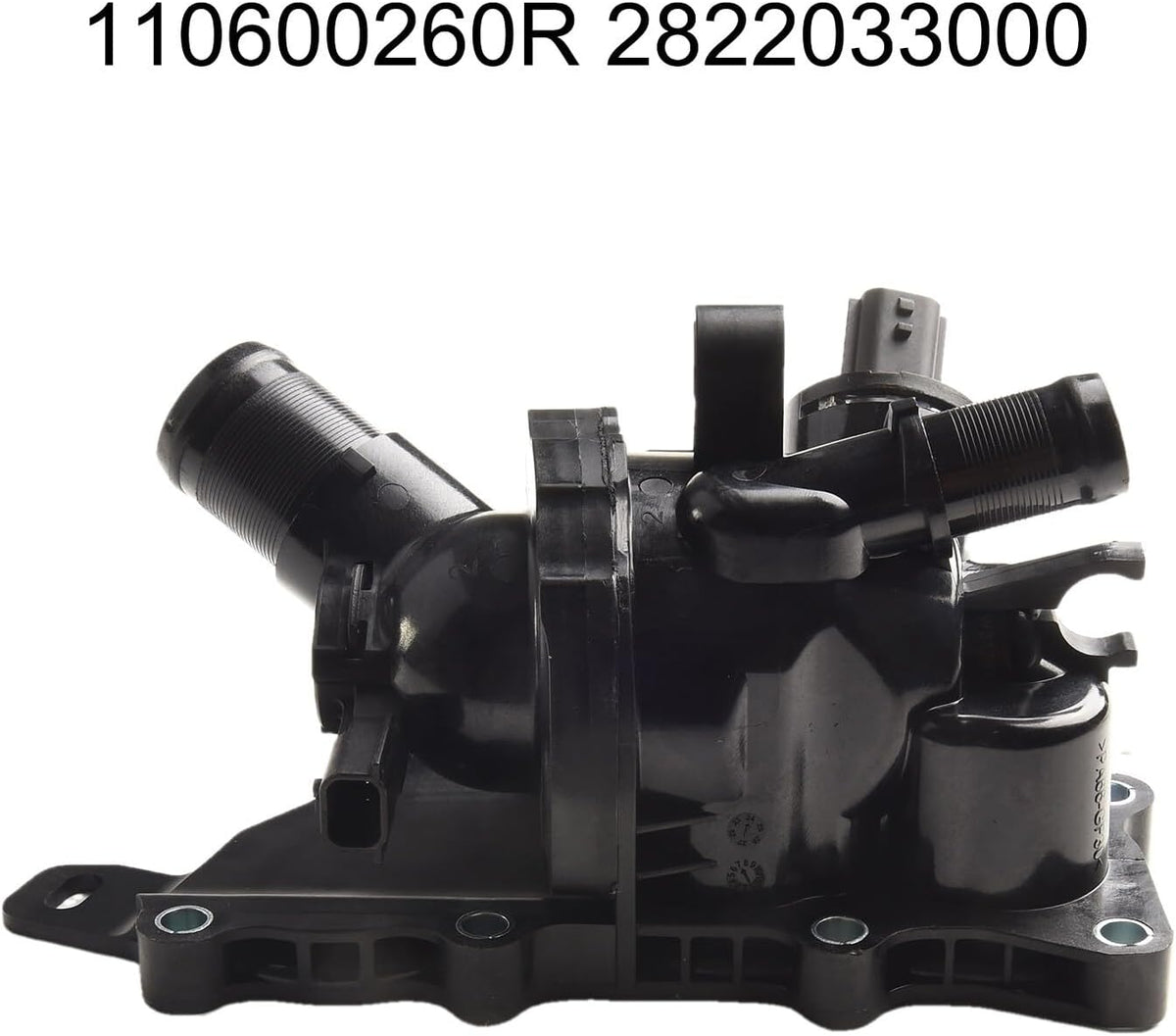 ya 14 9.20 zhengce Housing Thermostat Housing 1PC Black for for Nissan For QASHQAI J11/J12-Pla-1