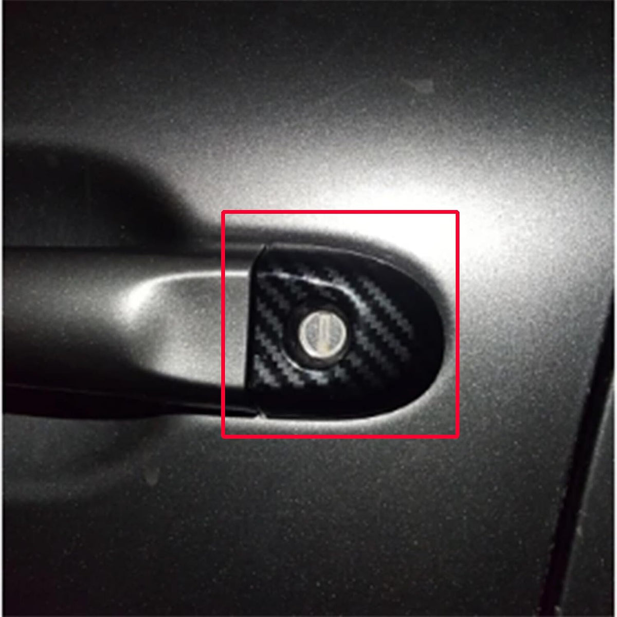 ya 10 9.16 baidi Front Door Lock Cover w/Key Hole Black for Nissan Juke & Micra K13# 806441KK0D