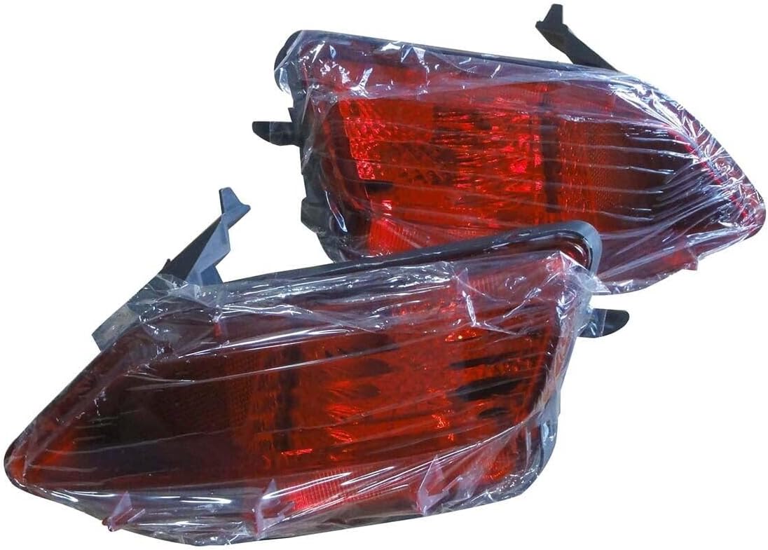 ya 4 8.10 1Pair Red Rear Bumper Fog Lamp Tail Lights for Toyota RAV4 2013 2014-2015 1PCS