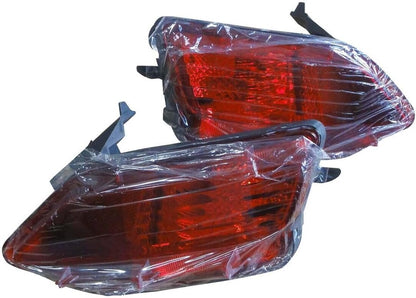 ya 4 8.10 1Pair Red Rear Bumper Fog Lamp Tail Lights for Toyota RAV4 2013 2014-2015 1PCS