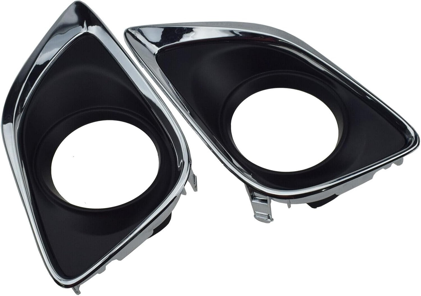 ya 4 8.10 2 Pack Fog Light Bumper Cover Insert L & R for Toyota Venza 2013-2016 