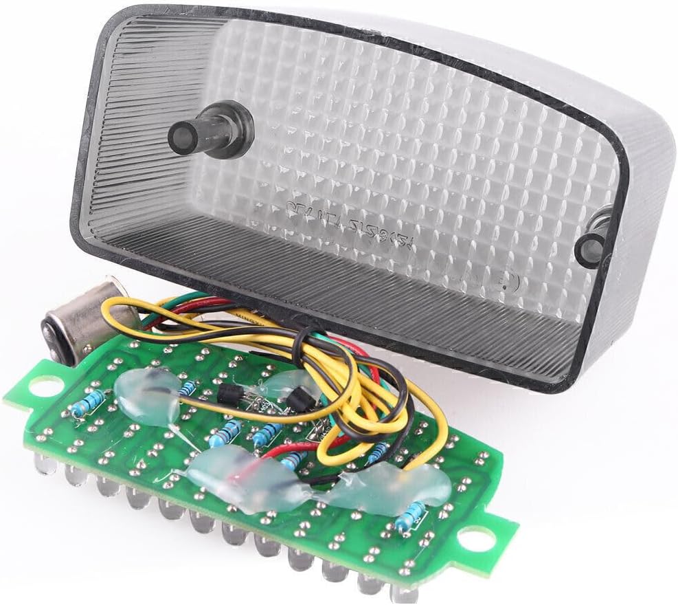 ya 5 8.24 baidi Smoke LED Rear Tail Light Turn Signal for Honda MAGNA 1997 1998 1999 2000 01-07