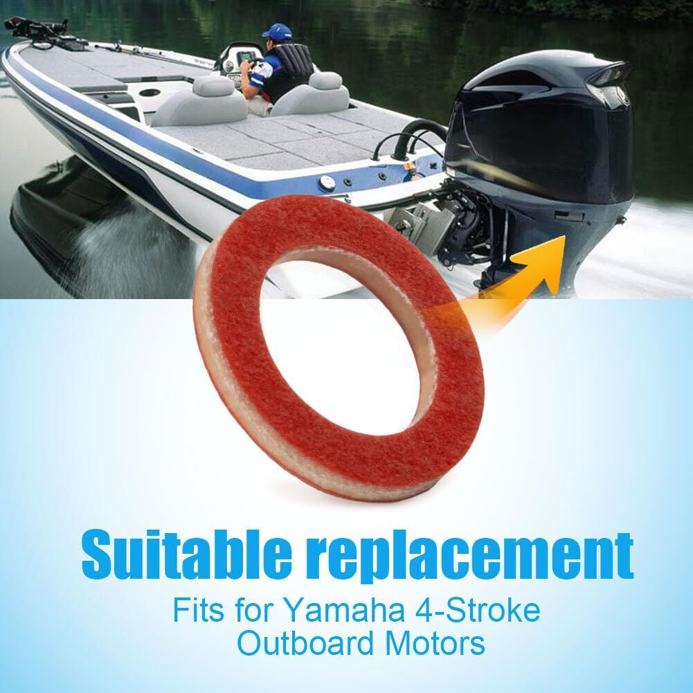 ya 2 8.15 100PCS Oil Drain Gaskets 90430-08020-00 FOR YMH Outboards Lower Unit 90430-08003