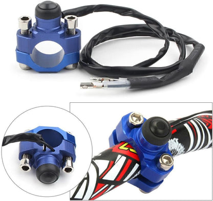 ya 6 8.14 7/8 CNC Motorcycle Engine Stop Start Kill Switch Button Kit for Yamaha YZF-R1