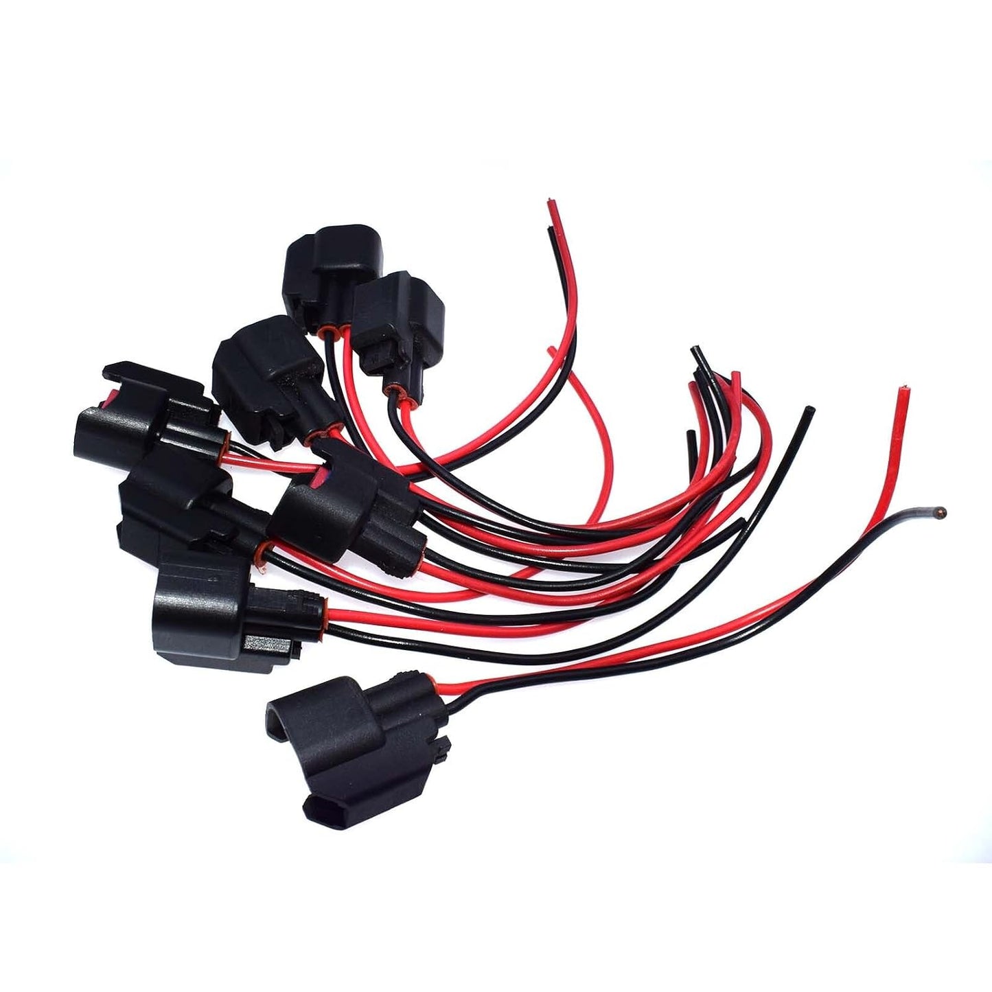 ya 2 8.15 8X Fuel Injector Tail Connector Wire Harness for Ford for Chevrolet for Dodge GM 