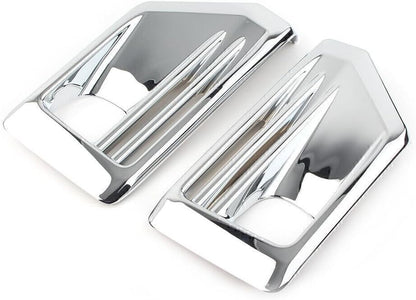 ya 10 9.16 zhengce Chrome Front Fog Light Lamp Lams Cover Trim Garnish for Toyota RAV4 2019-20