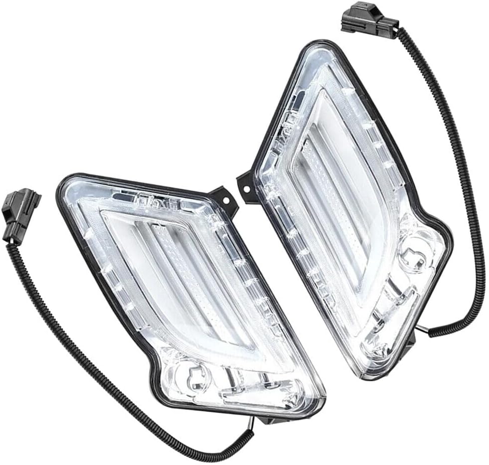ya 4 8.10 2-Pack Front LED Daytime Running Indicator/Light Left and Right for S60 2011-2013