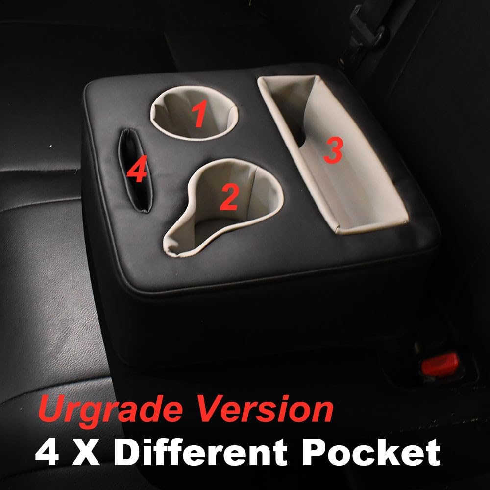 ya 9 10.24 40 oz for Honda for Civic Back for SEAT Beverage Phone Cup Holder Storage Box -