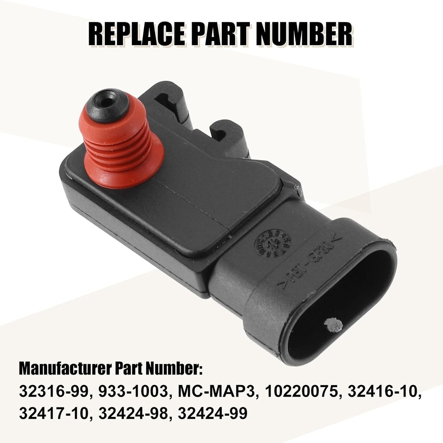 ya 6 8.24 baidi for Man ifold Absolute Pressure Sensor 32316-99 933-1003 MC-MAP3 for Harley-Davi for DS on