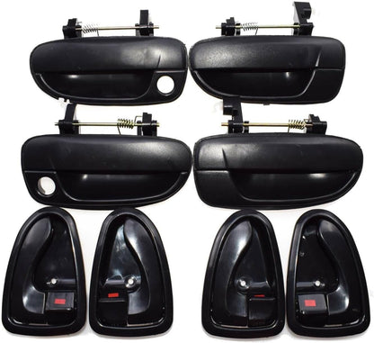 ya 9 10.24 Black Exterior Door Handle 8X for Hyundai Accent 82650-25000