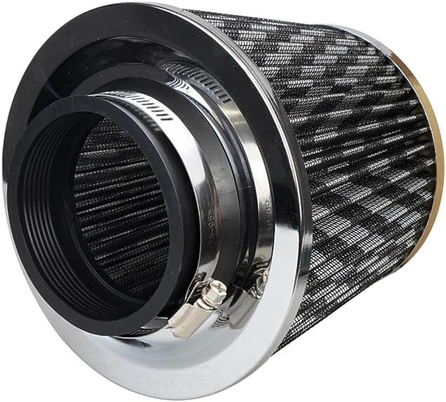 ya 10 9.16 zhengce 1Pc 3 76mm Inlet Cold Air Intake Cone Replacement Quality Dry Air Filter C
