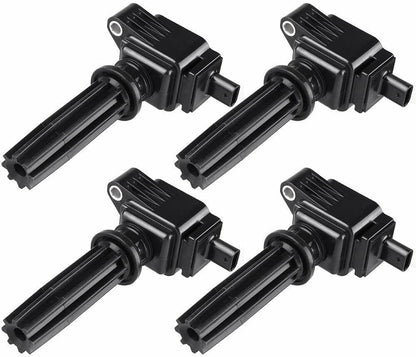 ya 9 10.24 4 pcs ignition coil for Ford Edge Explorer Focus for Mustang for Lincoln MKZ 13-16 2.0L-