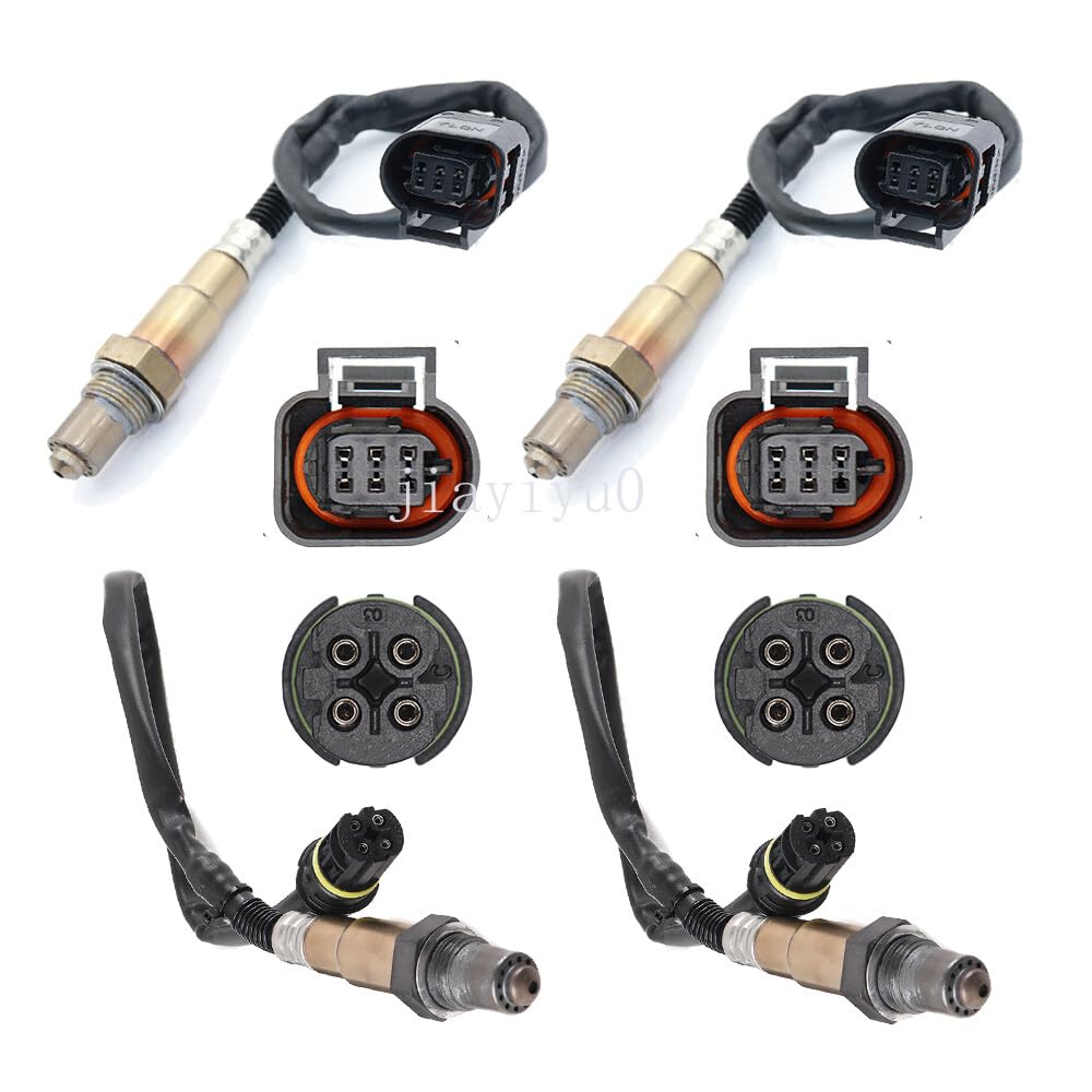 ya 4 8.8 4pcs Oxygen Sensor for 2010-2015 for Rolls-Royce Ghost V12 6.6L Upper+Lower