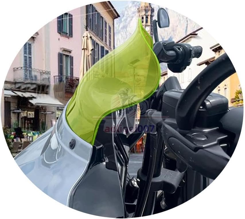 ya 23 10.7 baidi 9-inch windshield, green windshield for Harley Touring Electra Glide FLHT 14-24-