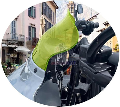 ya 23 10.7 baidi 9-inch windshield, green windshield for Harley Touring Electra Glide FLHT 14-24-