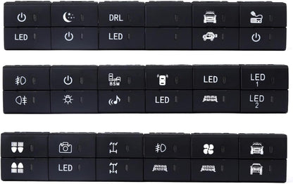 ya 13 9.15 baidi Port Socket/Single/Dual Function Dashboard Switch Button w Harness For for Toyota