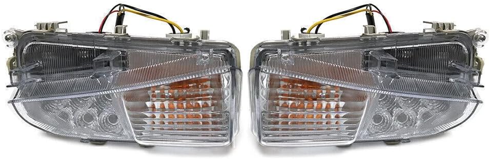 ya 10 9.16 zhengce Pair LED Front Fog Lamp Indicator Fit for Toyota Prius 2012 2013 2014 2015