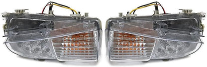 ya 10 9.16 zhengce Pair LED Front Fog Lamp Indicator Fit for Toyota Prius 2012 2013 2014 2015