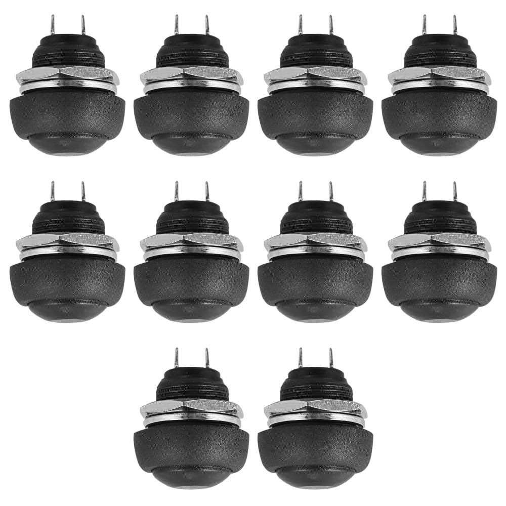 ya 23 10.7 baidi Waterproof Switch Round Self Reset Toggle Small Push Button