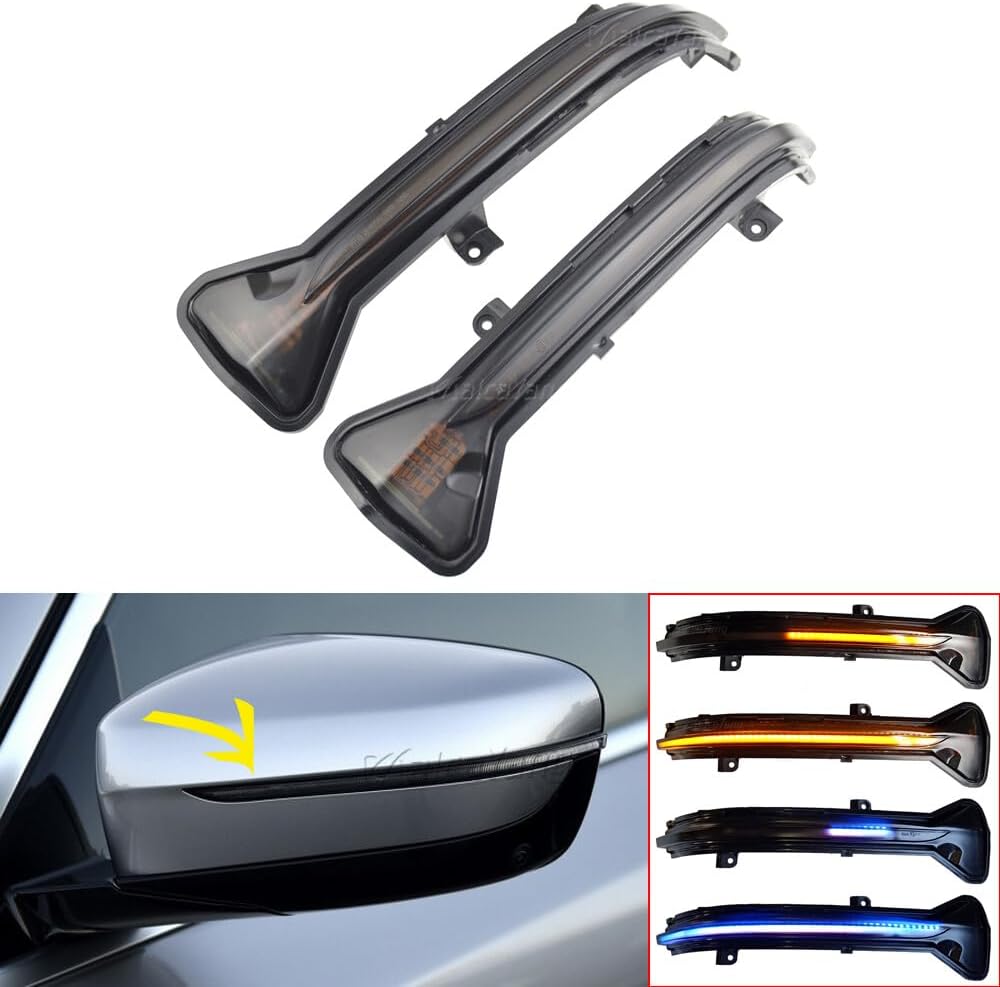 ya 4 8.14 LHD Sequential LED Turn Signal Lights for BMW G80 G82 G83 G11 G12 G30 G31 G20 G14