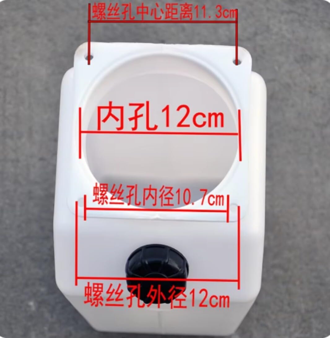 ya 5 8.10 1PC New Car Lift Plastic Hydraulic Storage Oil Pot Universal Lift Oil Pot 47cm