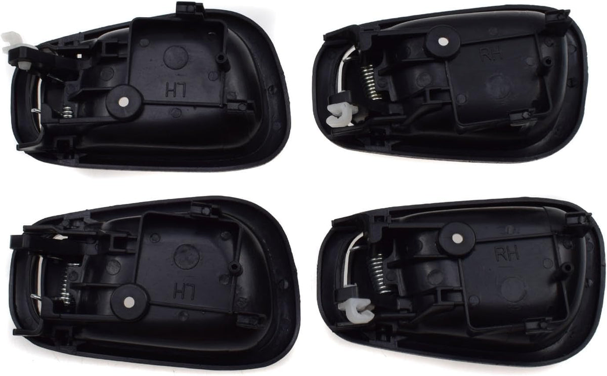 ya 10 9.16 baidi 8 Pieces Front and Rear Black Exterior Door Handles for Toyota for Corolla 1998-2003-