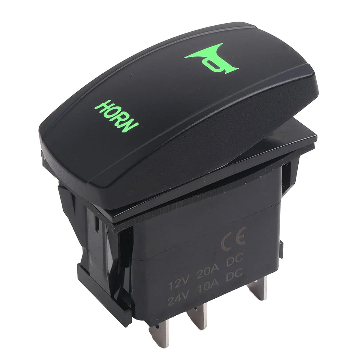 ya 13 9.15 baidi Waterproof Illuminated for Toggle Switch with Green LEDs 12V Vehicle Fitment