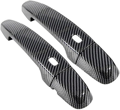 ya 2 8.15 Kit Exterior Door Handle Cover Keyhole Fits for Chevrolet Malibu Sedan 2016-23 @