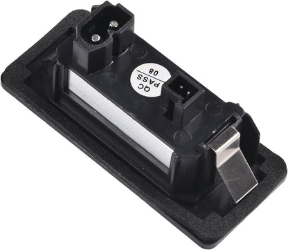 ya 13 9.15 baidi 2x Light Bulb Error License Plate For E90 E92 E39 E60 E61 M5 E70 PVC 5W
