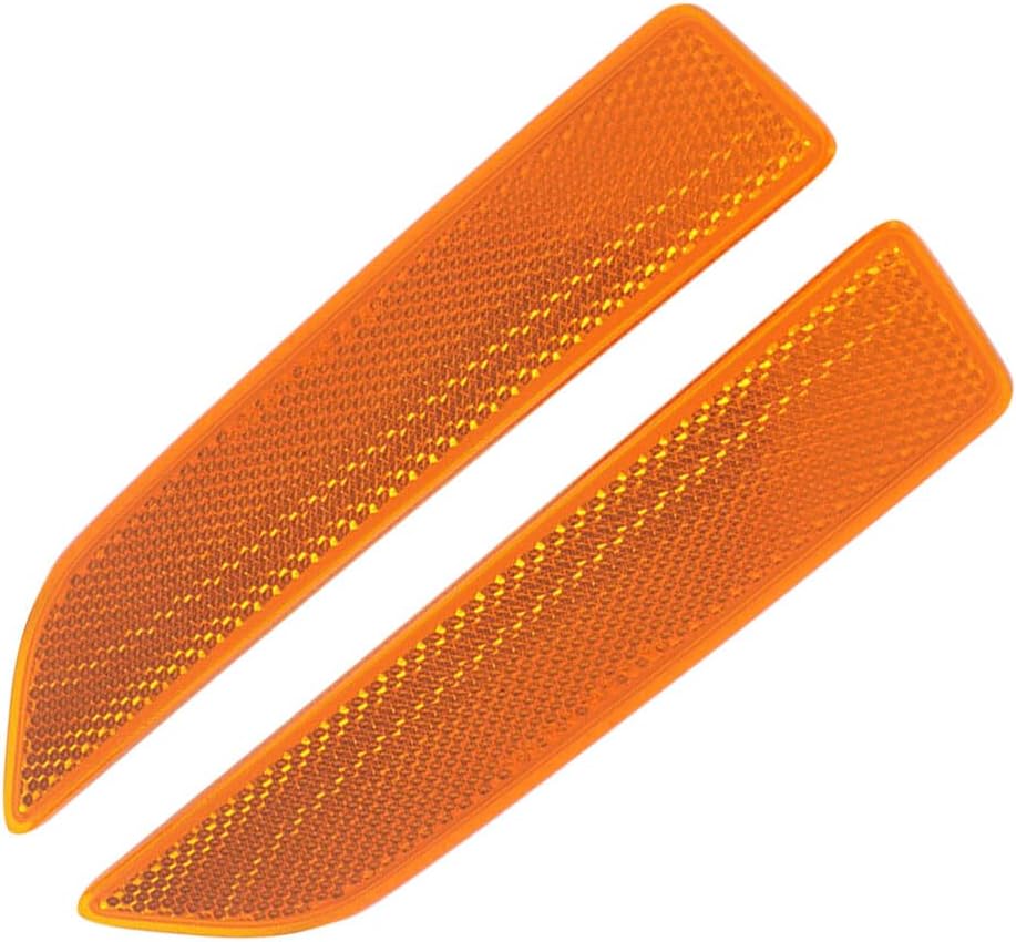 ya 27 10.13 baidi 2Pcs Fit For 2007-2010 for BMW X3 E83 Front Bumper Cover Reflector Left & Right Side