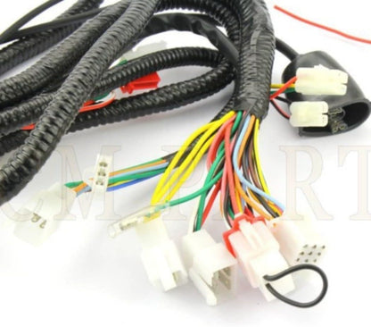 ya 6 8.24 baidi GY6 150CC Wire Harness Wiring Assembly Scooter Moped 11 Pole Magneto forChinese