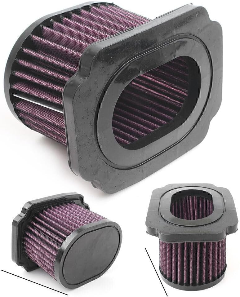 ya 4 8.8.2 Air Cleaner Filter Element Replacement Black/red fit for Yamaha MT07 FZ07 2014-2016