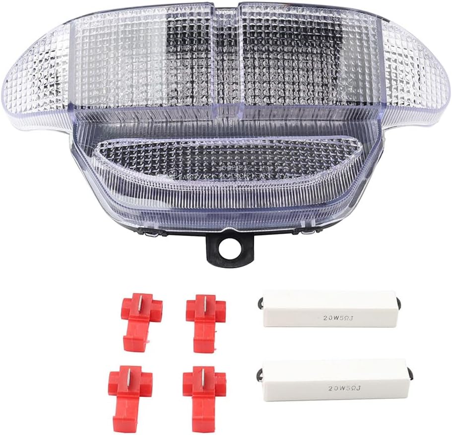 ya 10 9.16 zhengce 1pcs LED White Tail Light Lamp with Turn Signal for Honda CBR 900RR 1998-19