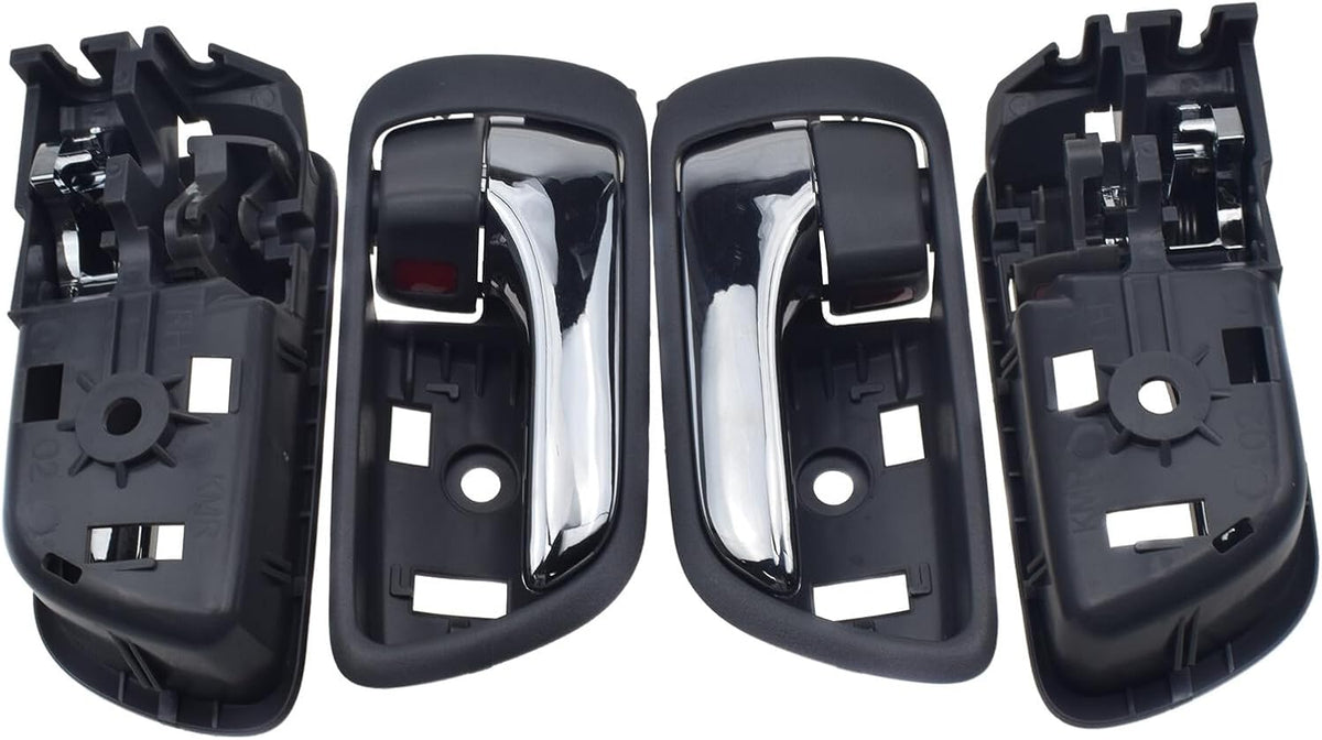 ya 4 8.14 69206-33030 Interior Door Handle Chrome 4-Piece Set for Toyota for Camry 2002-2006