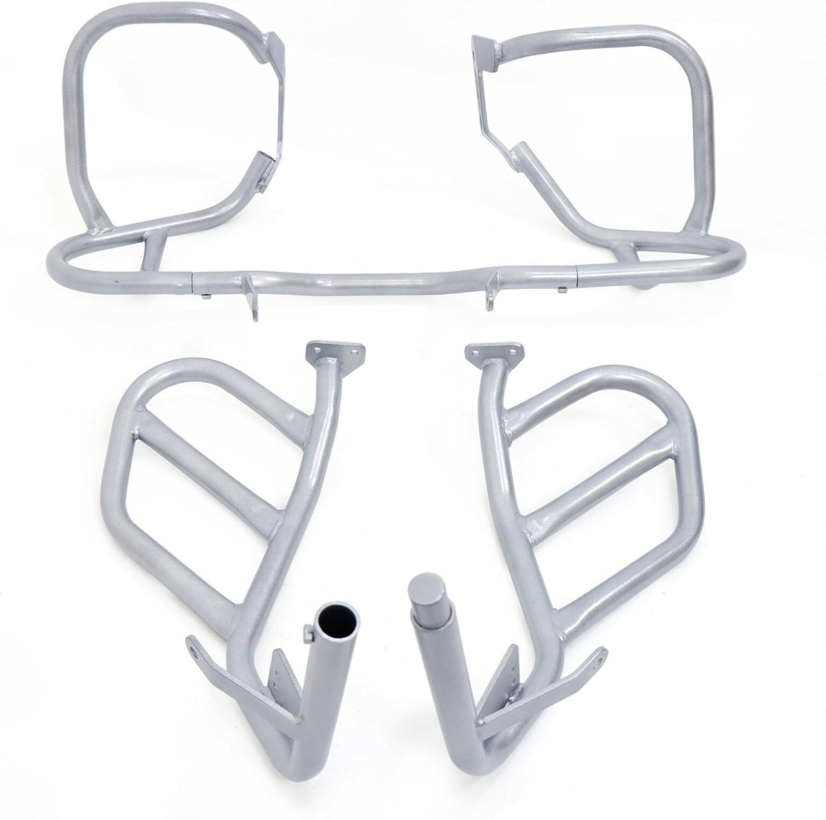 ya 4 8.8.2 Suitable for BMW R1200GS 2008-2012 Silver Road Engine Guard Upper and Lower Crash Bars