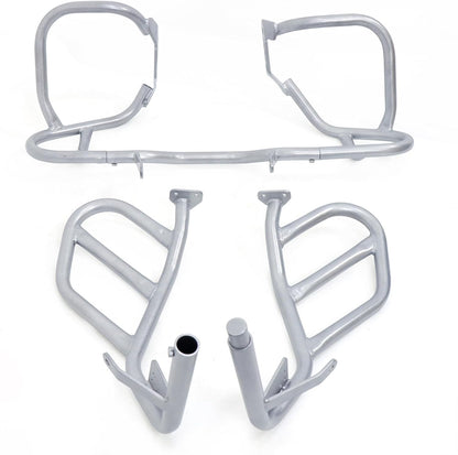 ya 4 8.8.2 Suitable for BMW R1200GS 2008-2012 Silver Road Engine Guard Upper and Lower Crash Bars