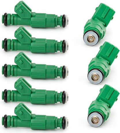 ya 10 9.16 baidi 8Pcs Green Giant Fuel Injector fits for Ford TBI LT1 LS1 LS6 440cc 0280155968