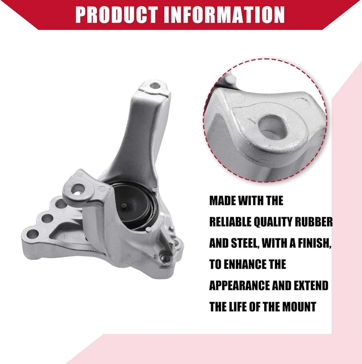 ya 4 8.8.2 Engine Mount with Bracket Right Side for 2017-2022 for Honda for CR-V 1.5L 50820-TLA-A01