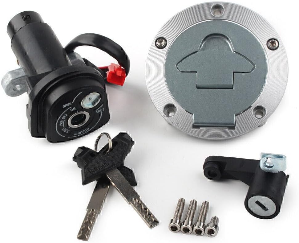 ya 6 8.24 baidi Ignition Switch for SEAT Lock Fuel Tank Gas Cap Key Lock for Yamaha R15 MT15 2015-16