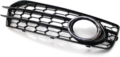 ya 14 9.20 zhengce Left Right Front Fog Light Lamp Grille Honeycomb for Audi A3 8P S Line 2009-1