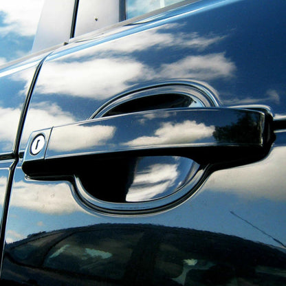 ya 2 8.15 Matt Black ABS Door Handle Cover for Land Rover Range Vogue L322 2002-2012