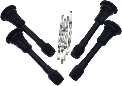 ya 11 9.14 zhengce 4-piece Ignition Coil Rubber Boot Spring for Nissan Altima Rogue Sentra Ver